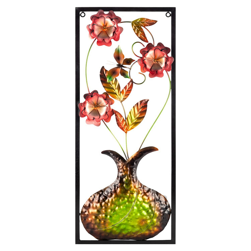 Аксессуар настенный из металла Blank Space Bouquet of flowers Мульти в Челябинске | Loft Concept 