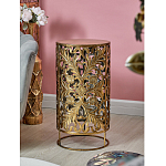 Столик приставной с цветочной резной фактурой Madagascar варинант исполнения - 3 | Loft Concept в Челябинске