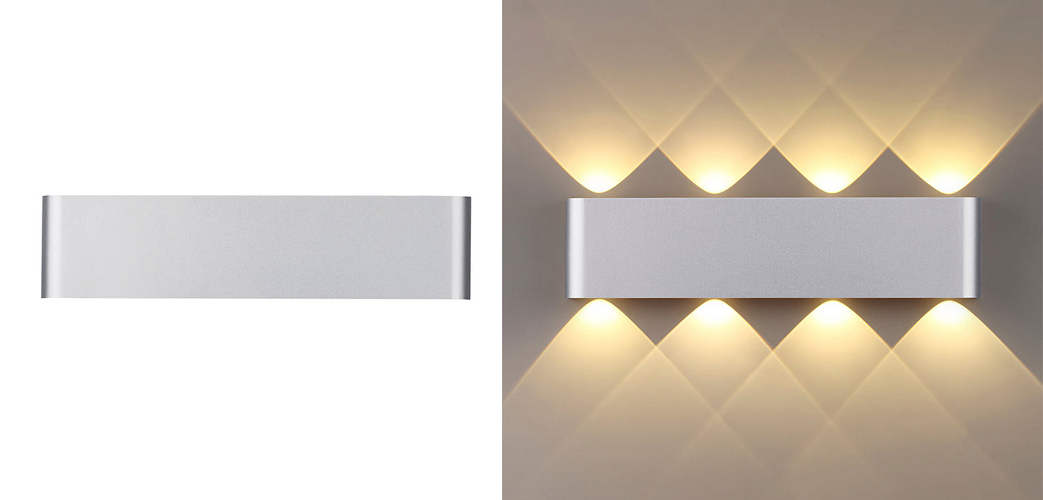 Бра Obverse Silver Rectangle B Wall lamp Бра Obverse Silver Rectangle B Wall lamp - Loft-Concept в Челябинске