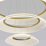 Люстра подвесная с 3-мя кольцевыми светодиодными лампами Catcher варинант исполнения - 3 | Loft Concept в Челябинске