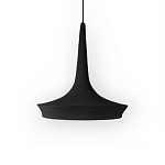 Подвесной вязаный черный светильник «Марокко» варинант исполнения - 1 | Loft Concept в Челябинске