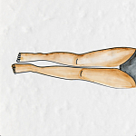 Плитка с узором Рыба Русалка варинант исполнения - 4 | Loft Concept в Челябинске