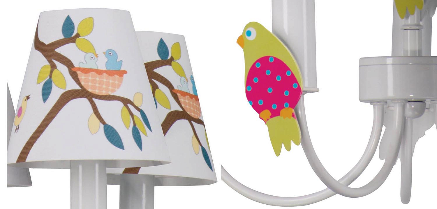 Люстра Сolored Nestlings Chandelier Люстра Сolored Nestlings Chandelier - Loft-Concept в Челябинске