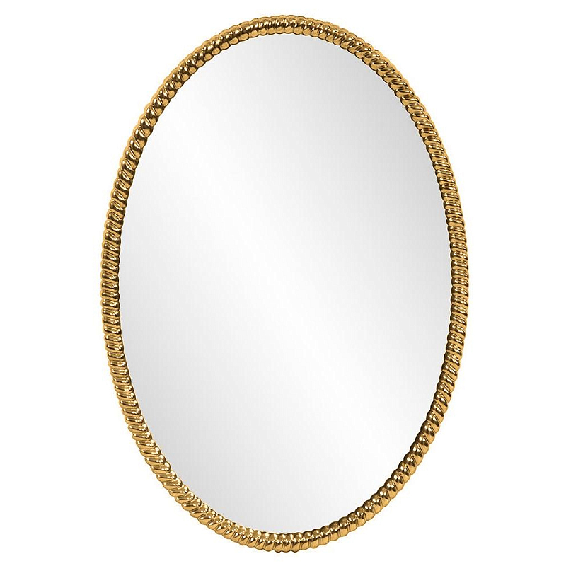 Зеркало овальное в веревочной раме Rope Mirror Зеркало Золотой Серебряный Зеркало овальное в веревочной раме Rope Mirror Зеркало Золотой Серебряный в Челябинске | Loft Concept
