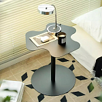 Дизайнерский журнальный стол с фигурной столешницей Koparyz варинант исполнения - 2 | Loft Concept в Челябинске