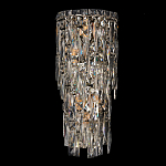 Бра с каскадом из прозрачного хрусталя и корпусом из металла цвета хром Constant Sparks варинант исполнения - 5 | Loft Concept в Челябинске