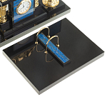 Настольный письменный набор из лазурита с декором в виде льва Golden Lion варинант исполнения - 3 | Loft Concept в Челябинске