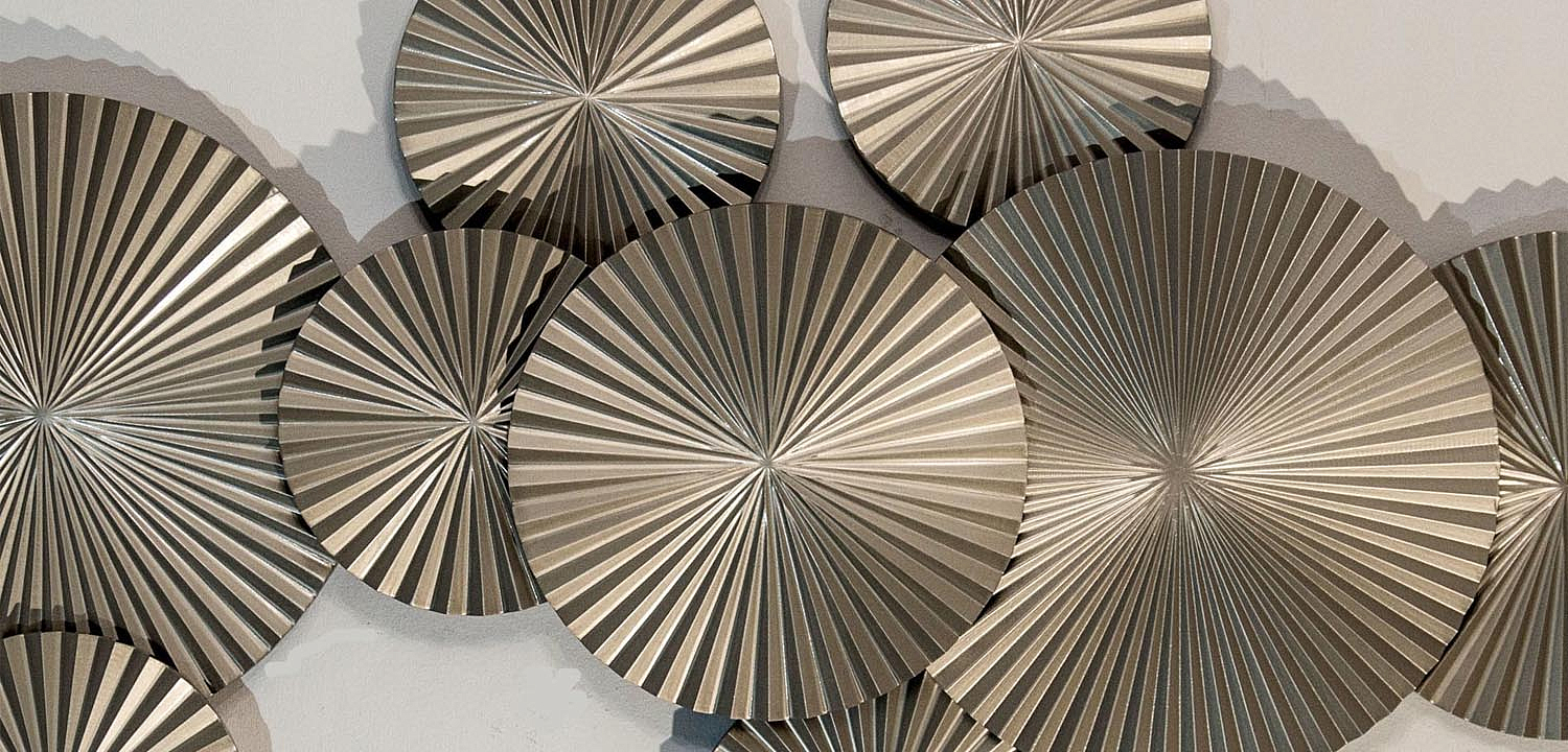 Арт-объект Apollo Champagne Wall Plaque Disc 9 Арт-объект Apollo Champagne Wall Plaque Disc 9 - Loft-Concept в Челябинске