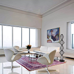 Торшер светодиодный с плетеным металлическим каркасом Metal Interweaving варинант исполнения - 1 | Loft Concept в Челябинске