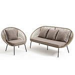 Садовое кресло Аcapulco Grey Chair варинант исполнения - 6 | Loft Concept в Челябинске