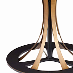 Торшер с основанием в виде стебля с листьями и тканевым абажуром Flowing Leaves варинант исполнения - 3 | Loft Concept в Челябинске