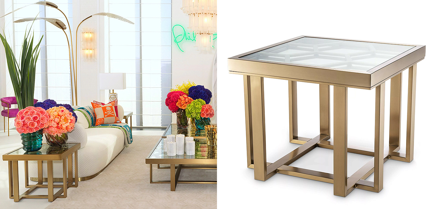 Приставной стол Philipp Plein Side Table Skeleton Приставной стол Philipp Plein Side Table Skeleton - Loft-Concept в Челябинске