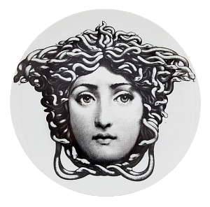 Декоративная тарелка Fornasetti 30.CR.BW.R01-217