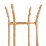 Напольная вешалка с корзиной из ротанга Trina Wicker Floor Hanger варинант исполнения - 4 | Loft Concept в Челябинске