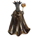 Подсвечник в виде дракона Dragon candlestick Brown Gold варинант исполнения - 3 | Loft Concept в Челябинске