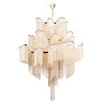 Люстра металлическая Rain of metal варинант исполнения - 3 | Loft Concept в Челябинске