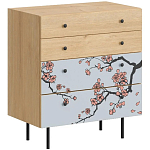 Комод с принтом на ящиках Elise Chest of Drawers варинант исполнения - 6 | Loft Concept в Челябинске