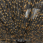 Люстра в форме колокола с декором из тонких железных нитей Jagged Pattern варинант исполнения - 2 | Loft Concept в Челябинске