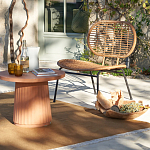 Садовое кресло из искусственного ротанга Mills Rattan Wicker Chair варинант исполнения - 8 | Loft Concept в Челябинске