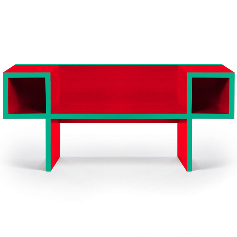 Дизайнерская разноцветная скамья Poltronova Canton Bench Мульти Красный Зеленый Оранжевый Синий Дизайнерская разноцветная скамья Poltronova Canton Bench Мульти Красный Зеленый Оранжевый Синий в Челябинске | Loft Concept