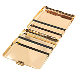 Портсигар на 20 сигарет с гравировкой Герба России в подарочной коробке Metal Cigarettes Cases варинант исполнения - 3 | Loft Concept в Челябинске