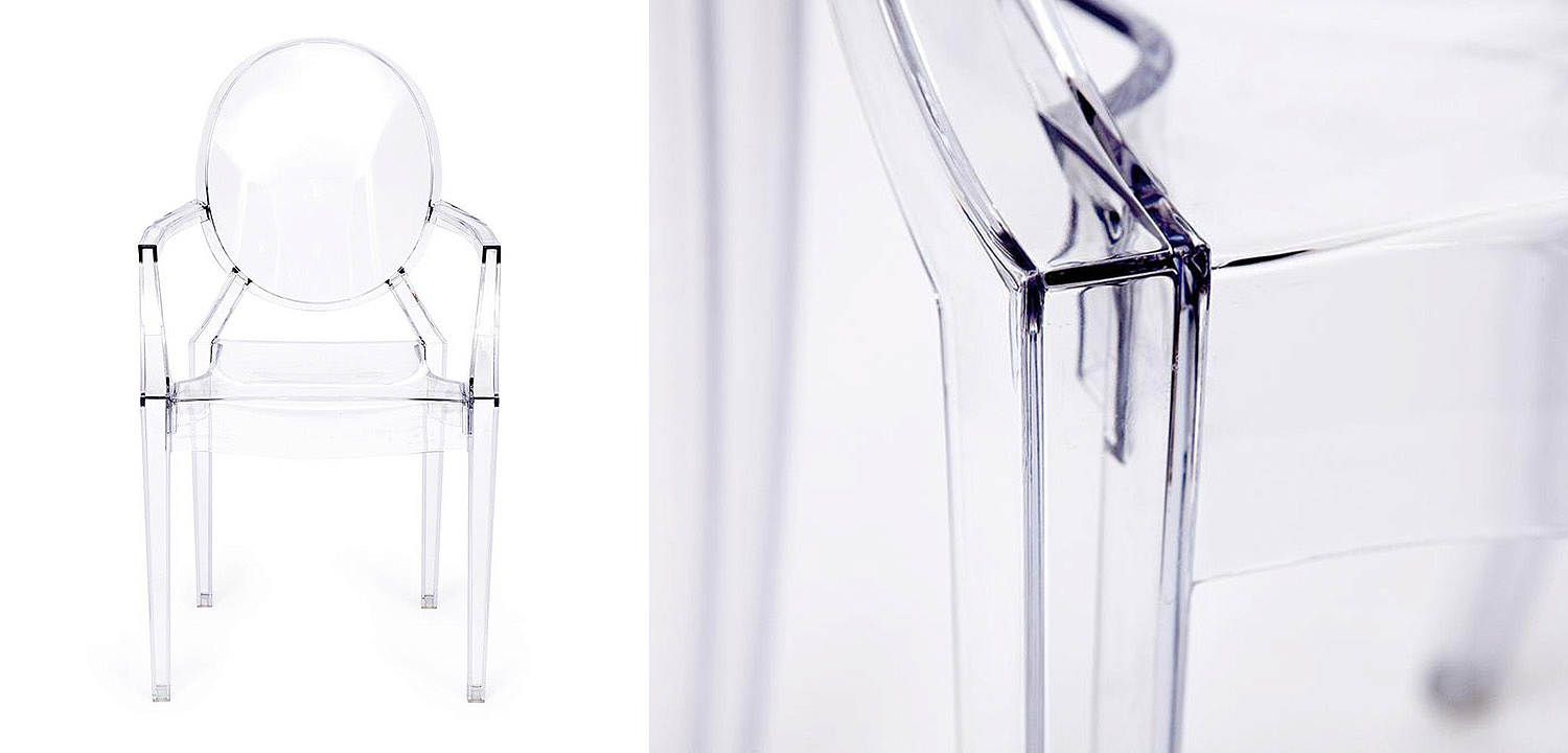 Стул Transparent Chair прозрачный Стул Transparent Chair прозрачный - Loft-Concept в Челябинске