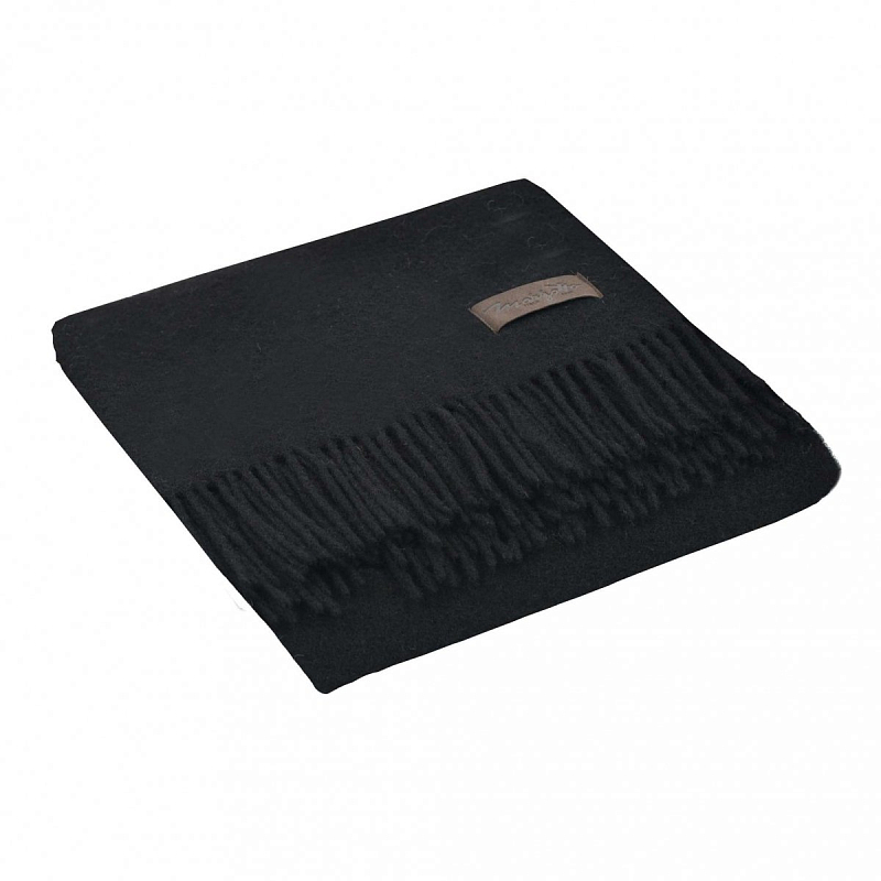 Плед DALIA 0199 Marzotto Черный в Челябинске | Loft Concept 