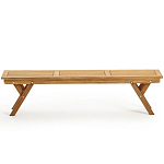 Деревянная скамья складная Jerome Wood Bench варинант исполнения - 2 | Loft Concept в Челябинске