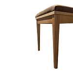 Пуф из массива бука обивка велюр Tasteful Furniture варинант исполнения - 2 | Loft Concept в Челябинске