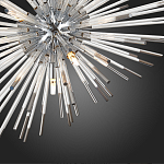 Дизайнерский светильник с лучами Morning Sun Chandelier Silver варинант исполнения - 1 | Loft Concept в Челябинске