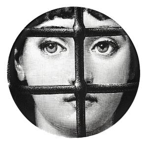 Декоративная тарелка Fornasetti 30.CR.BW.R01-121