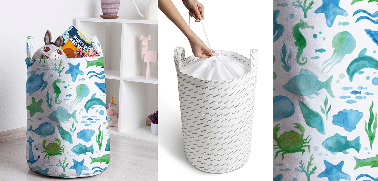 Корзина Marine life Basket Корзина Marine life Basket - Loft-Concept в Челябинске