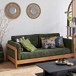 Диван двухместный Verde зеленый варинант исполнения - 7 | Loft Concept в Челябинске