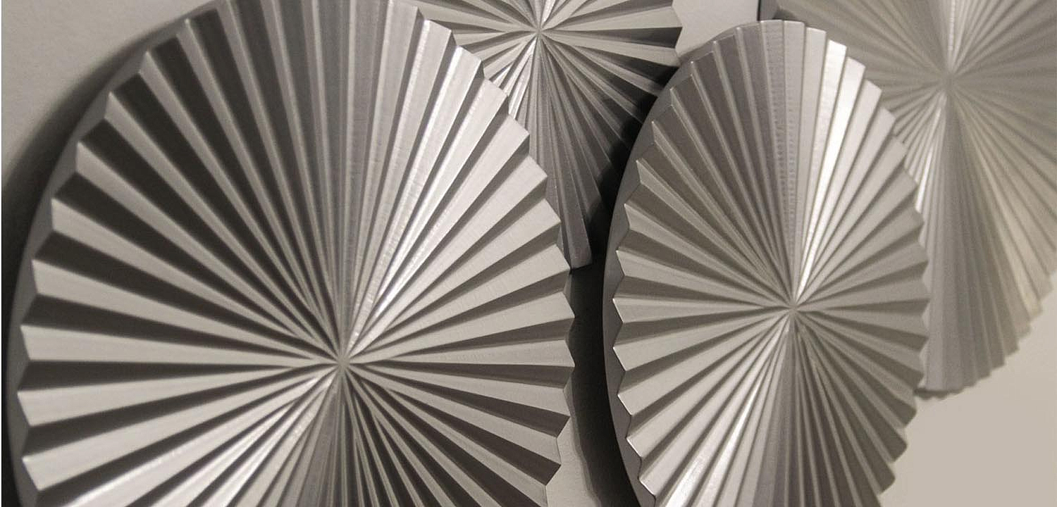 Арт-объект Apollo Silver Wall Plaque Disc 4 Арт-объект Apollo Silver Wall Plaque Disc 4 - Loft-Concept в Челябинске