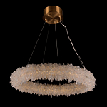 Люстра круглая с натуральным горным хрусталем Crystal Shimmer варинант исполнения - 1 | Loft Concept в Челябинске