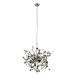 Подвесной светильник с металлическими круглыми элементами Terzani Argent варинант исполнения - 3 | Loft Concept в Челябинске