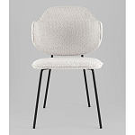 Стул Bellamy букле светло-серый варинант исполнения - 4 | Loft Concept в Челябинске