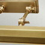 Светильник для картин с призматическим плафоном и двойными регулируемыми шарнирами Elstead Lighting варинант исполнения - 8 | Loft Concept в Челябинске