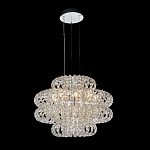 Люстра круглая с россыпью хрусталя Perfection of Diamonds варинант исполнения - 1 | Loft Concept в Челябинске