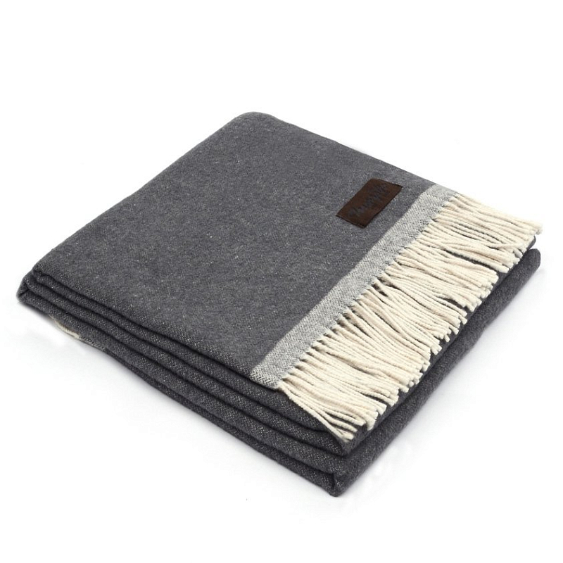 Плед SARA 6000 Marzotto Серый в Челябинске | Loft Concept 