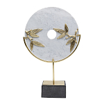 Декоративный арт-объект из мрамора Marble Ring варинант исполнения - 1 | Loft Concept в Челябинске