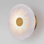 Бра светодиодный с мраморным рассеивателем латунь варинант исполнения - 2 | Loft Concept в Челябинске