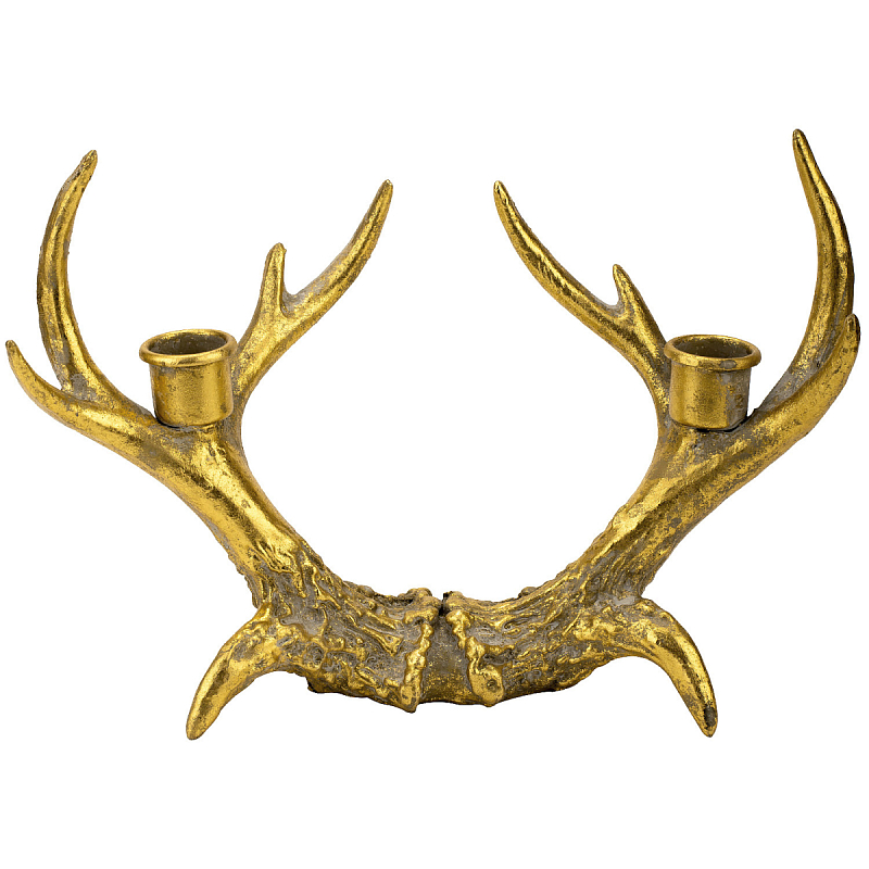 Подсвечник Iluminated deer antlers Золотой Подсвечник Iluminated deer antlers Золотой в Челябинске | Loft Concept