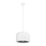 Подвесной светильник с цилиндрическим фактурным абажуром Sergey Makhno варинант исполнения - 9 | Loft Concept в Челябинске