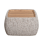 Столик прикроватный мягкий Soft Table from Chenille варинант исполнения - 1 | Loft Concept в Челябинске