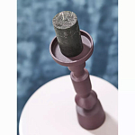 Подсвечник фигурный сливовый Bright Accent 35 см варинант исполнения - 5 | Loft Concept в Челябинске