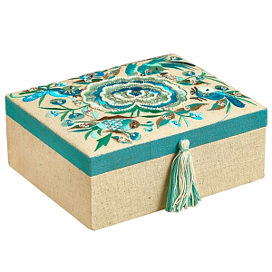 Шкатулка с вышивкой из бисера Kelley Beads Embroidery Box