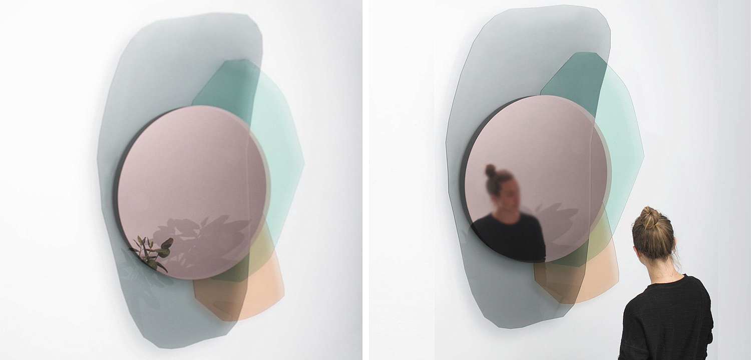 Арт-объект на стену с зеркалом Glass Repeated Mirror I by OS And OOS Арт-объект на стену с зеркалом Glass Repeated Mirror I by OS And OOS - Loft-Concept в Челябинске