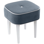 Квадратный мягкий пуф на белых ножках Winton Pouf Square варинант исполнения - 17 | Loft Concept в Челябинске