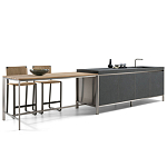 Летняя кухня из камня HELIOS Dada Engenereed Kitchen варинант исполнения - 14 | Loft Concept в Челябинске